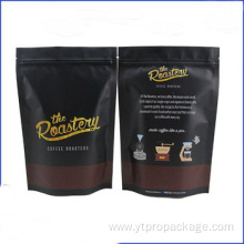 custom coffee bag stand up pouch with ziplock